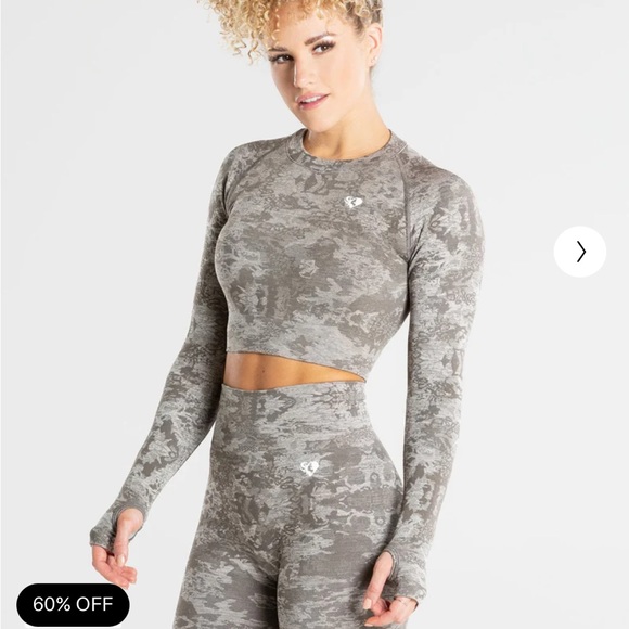 Long Sleeve Workout Top - Picture 3 of 7